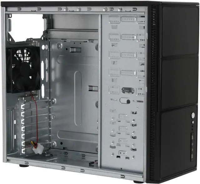 Alt view image 9 of 12 - ATOP AT-AP103WBB Black SGCC steel ATX Mid Tower Computer Case