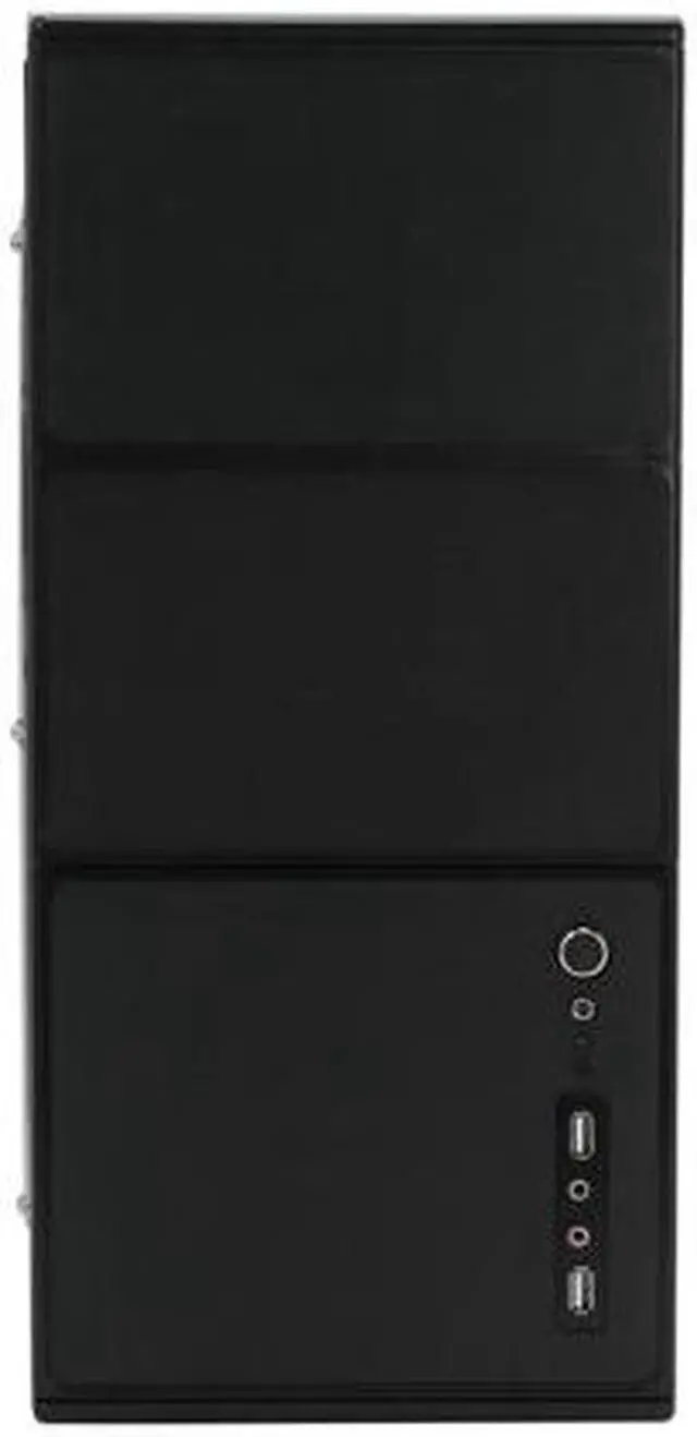 Alt view image 2 of 12 - ATOP AT-AP103WBB Black SGCC steel ATX Mid Tower Computer Case