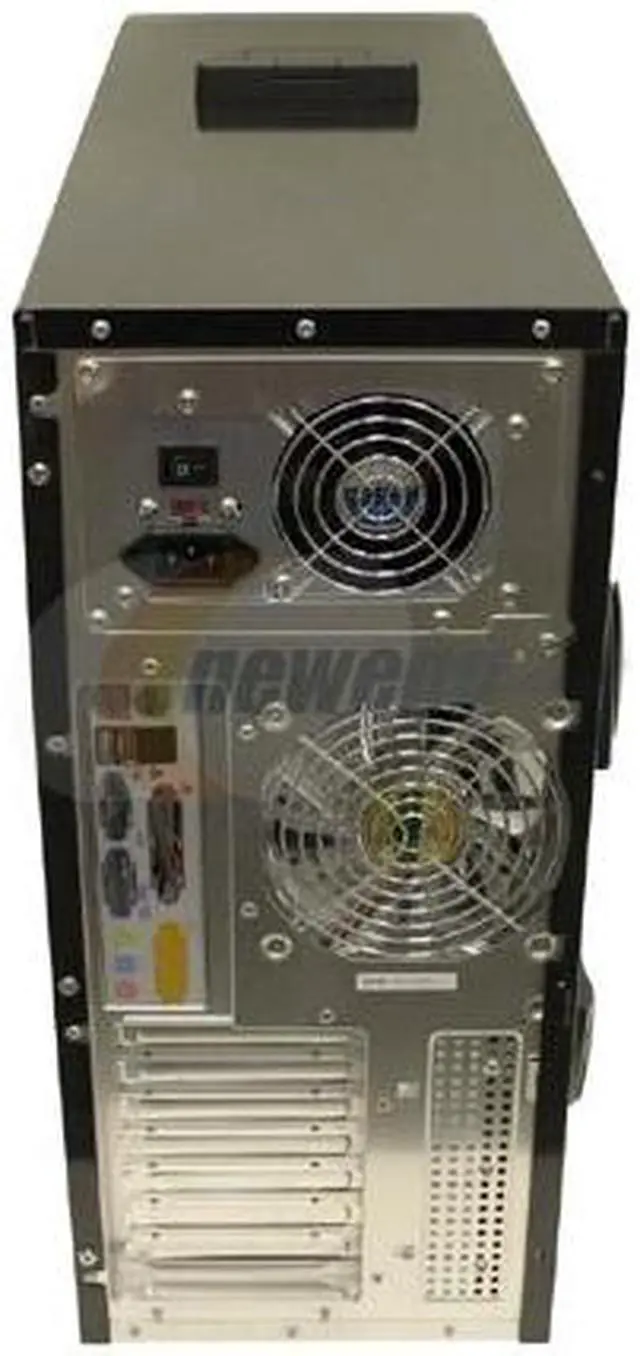 Alt view image 7 of 11 - ATOP Z-Alien AT959-BK Black Aluminum / ABS Plastic ATX Mid Tower Computer Case 500 watts P4 ready Power Supply