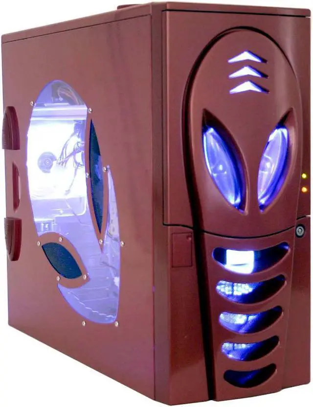 ATOP Z-Alien AT959-OR Orange Computer Case - Newegg.com