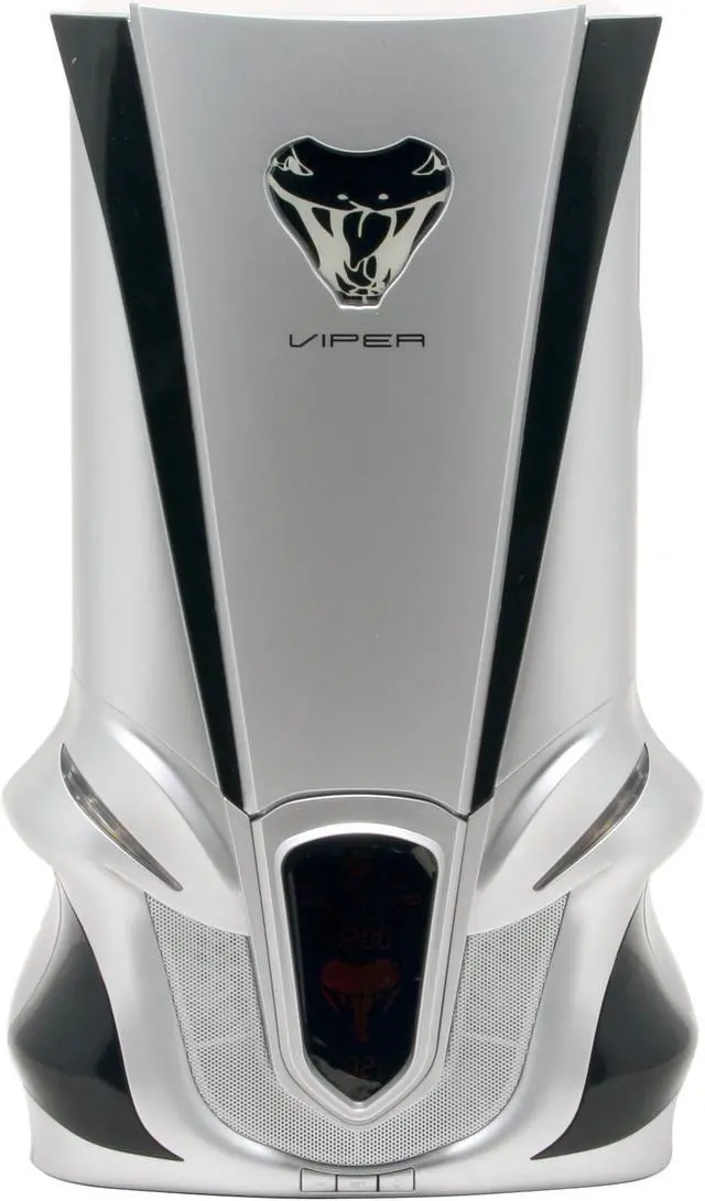 Alt view image 3 of 14 - XG VIPER 2 CA-V2-S Silver 1.0 mm Aluminum Alloy ATX Mid Tower Computer Case 400W Power Supply