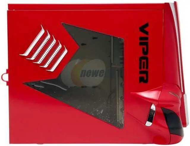 Alt view image 4 of 12 - XG Viper CA-V2-WOP-R Red Aluminum ATX Mid Tower Computer Case