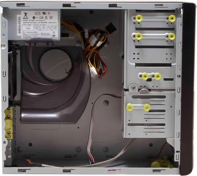 Alt view image 7 of 14 - IN WIN IW-C589T.J350BFU2AD Black Best Performed SECC Japanese Steel metal ATX Mid Tower Computer Case 350W Power Supply