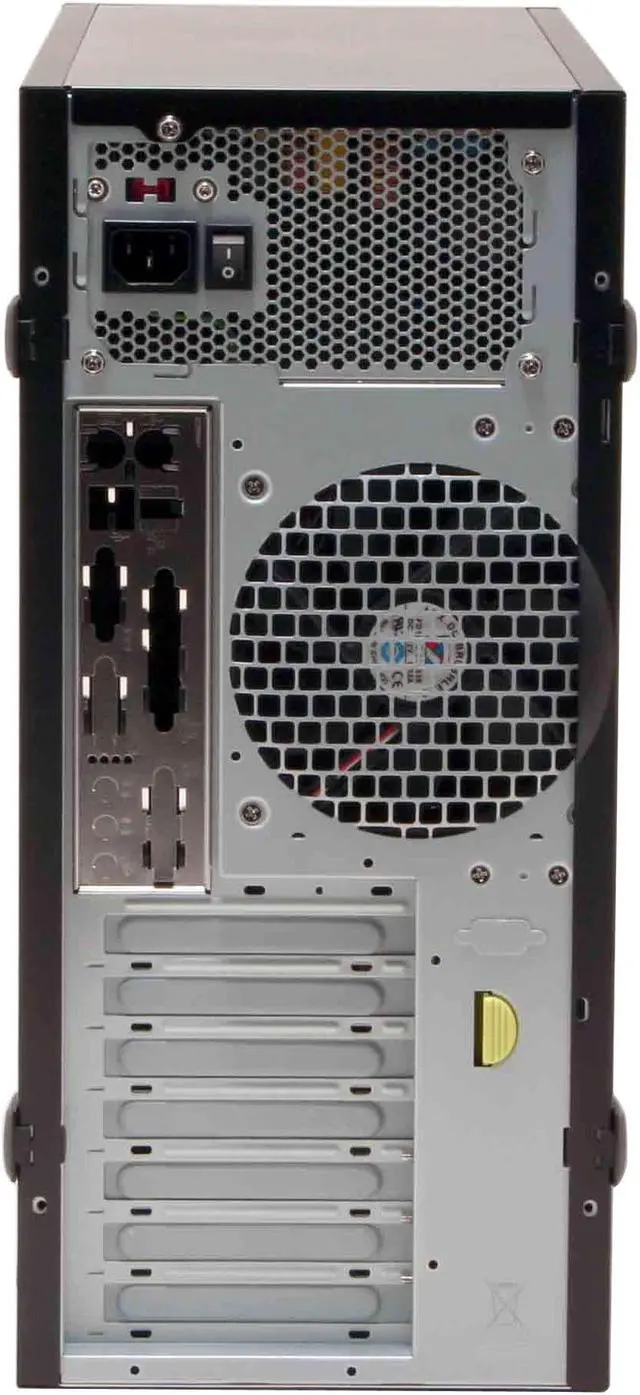 Alt view image 12 of 14 - IN WIN IW-C589T.J350BFU2AD Black Best Performed SECC Japanese Steel metal ATX Mid Tower Computer Case 350W Power Supply