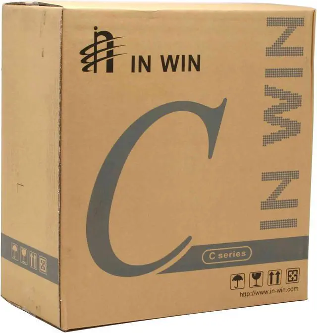 Alt view image 14 of 14 - IN WIN IW-C589T.J350BFU2AD Black Best Performed SECC Japanese Steel metal ATX Mid Tower Computer Case 350W Power Supply