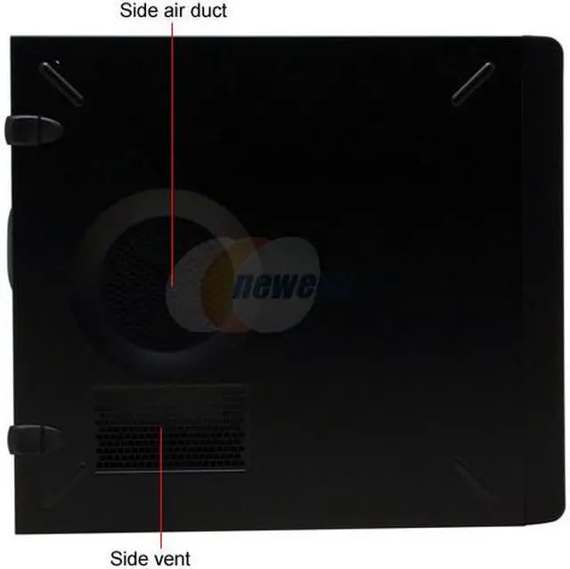 Alt view image 5 of 13 - IN WIN IW-C583T.J350BFU2AD Black 0.8 mm SECC Japanese Steel metal ATX Mid Tower Computer Case 350W Power Supply