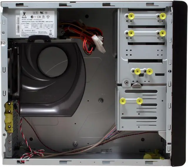 Alt view image 7 of 13 - IN WIN IW-C583T.J350BFU2AD Black 0.8 mm SECC Japanese Steel metal ATX Mid Tower Computer Case 350W Power Supply