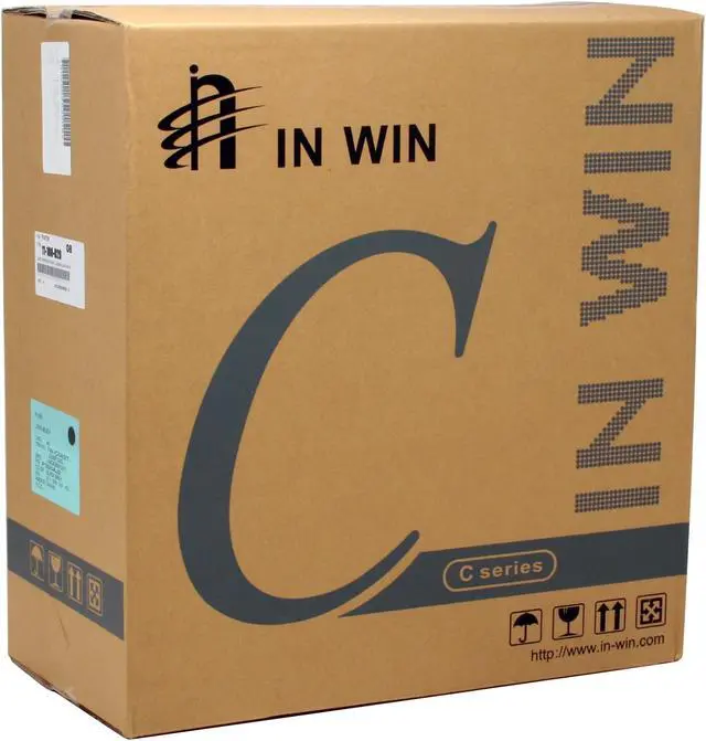Alt view image 13 of 13 - IN WIN IW-C583T.J350BFU2AD Black 0.8 mm SECC Japanese Steel metal ATX Mid Tower Computer Case 350W Power Supply