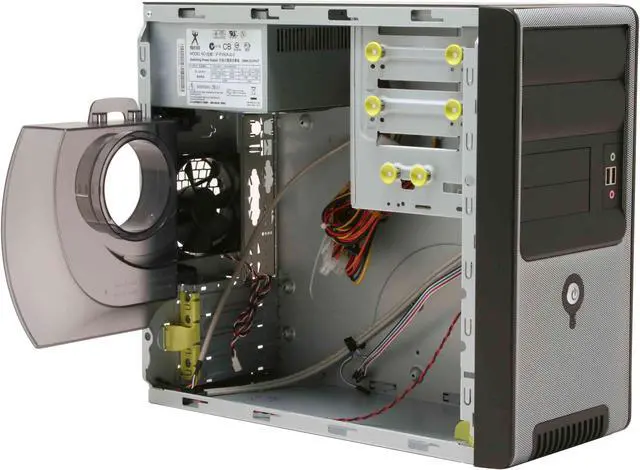 Alt view image 8 of 14 - IN WIN IW-Z583T.J350BFU2AD Black Best Performed SECC Japanese Steel metal ATX Mini Tower Computer Case 350W Power Supply