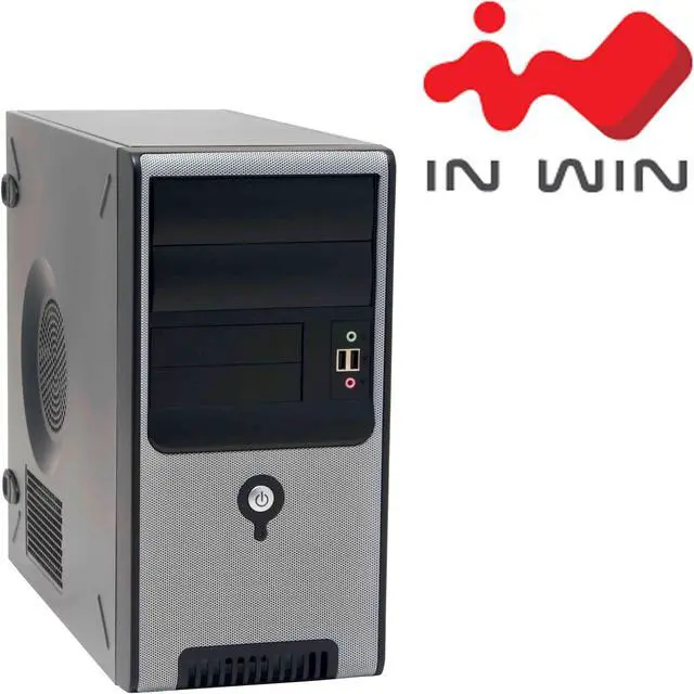 Main image of IN WIN IW-Z583T.J350BFU2AD Black Best Performed SECC Japanese Steel metal ATX Mini Tower Computer Case 350W Power Supply