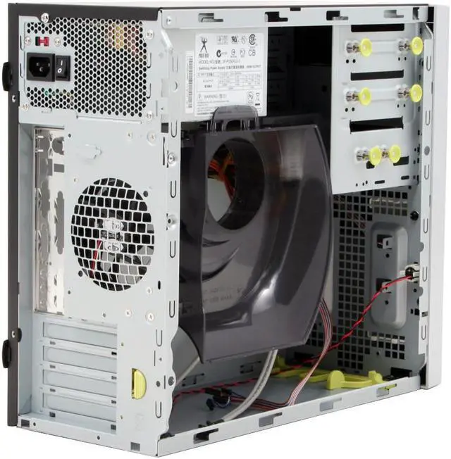 Alt view image 10 of 14 - IN WIN IW-Z611T.J350SL Silver Best Performed 0.8mm SECC Japanese Steel metal Micro ATX Mini Tower Computer Case 350W Power Supply