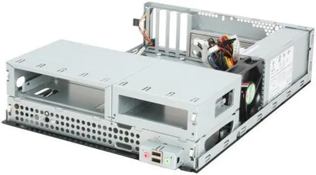 Alt view image 5 of 7 - IN WIN IW-BT610T.300BL Black Steel Micro ATX Desktop Computer Case 300W Power Supply