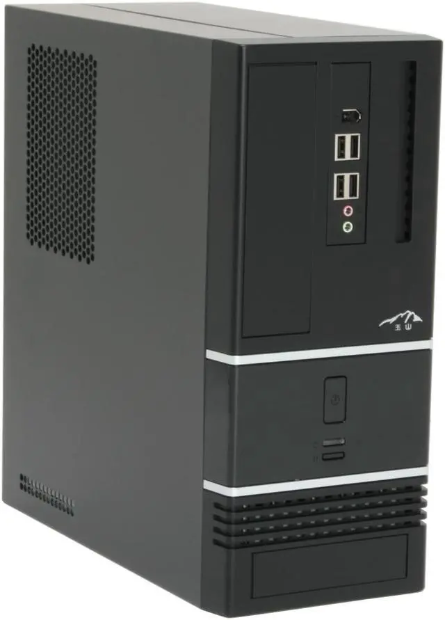 Main image of IN WIN Black SECC Steel IW-MTJADE.GLS300 Micro ATX Media Center / HTPC Case