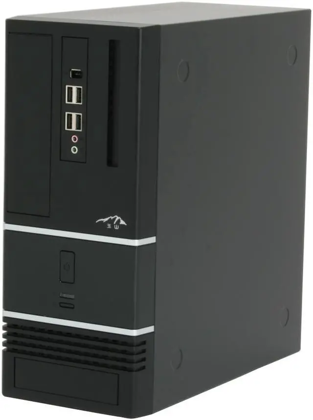 Alt view image 2 of 11 - IN WIN Black SECC Steel IW-MTJADE.GLS300 Micro ATX Media Center / HTPC Case