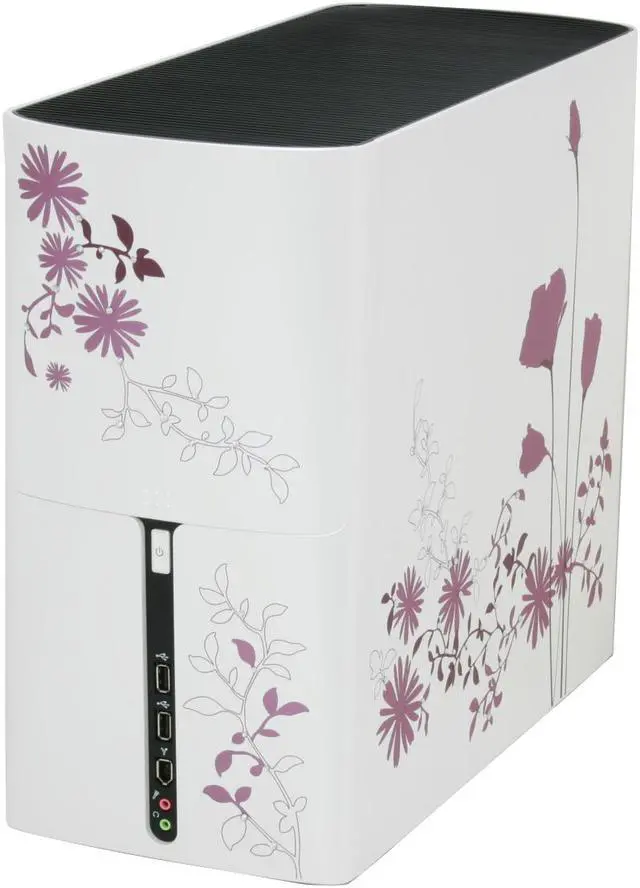 Main image of IN WIN ALLURE White Steel Micro ATX Mid Tower Computer Case