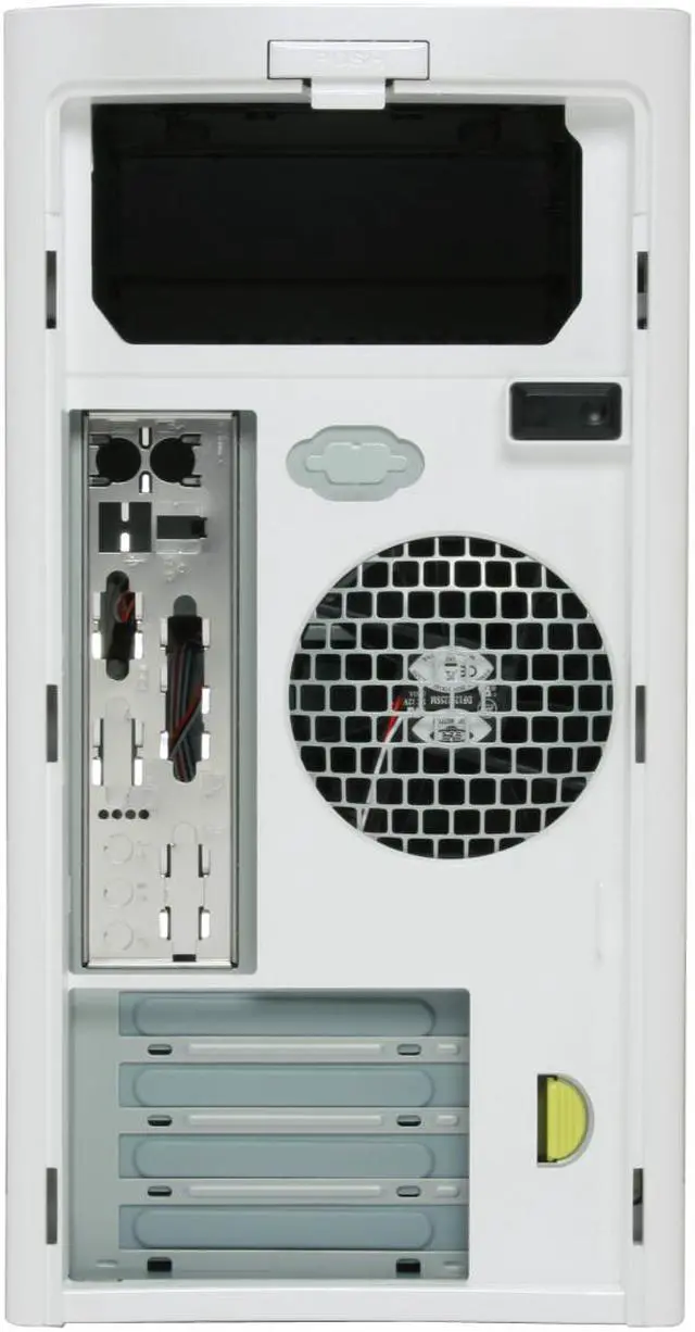 Alt view image 10 of 19 - IN WIN ALLURE White Steel Micro ATX Mid Tower Computer Case