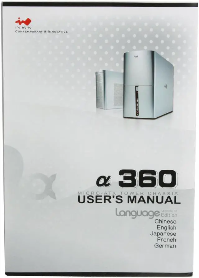 Alt view image 17 of 19 - IN WIN ALLURE White Steel Micro ATX Mid Tower Computer Case