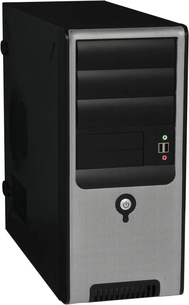 Main image of IN WIN IW-C583T.AQ350BL Black Steel ATX Mid Tower Computer Case 350W Power Supply