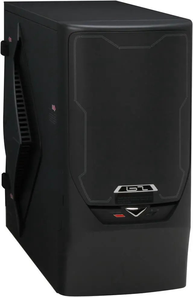 Main image of IN WIN Stealth Bomber B2 Black Steel / Plastic ATX Mid Tower Computer Case