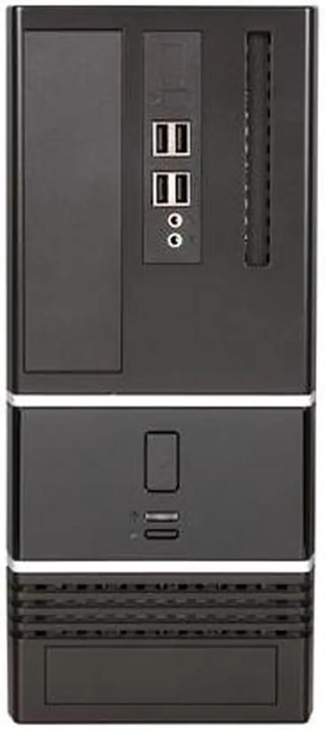 Alt view image 2 of 10 - In Win BK623.BH300TB mATX case with IP-P300BN1-0 H Haswell Ready power supply, PPCT, USB 2.0 x 4, HD audio, Air Filter