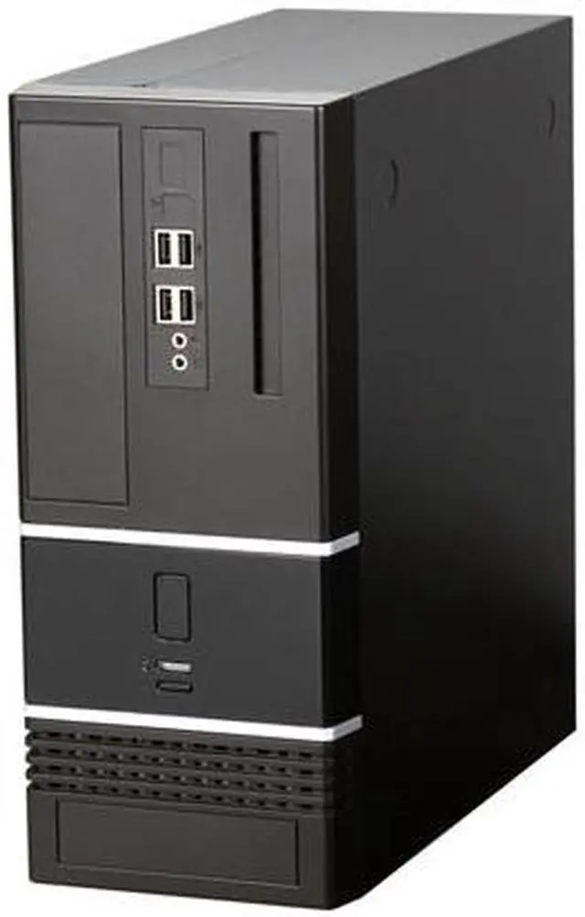 Alt view image 3 of 10 - In Win BK623.BH300TB mATX case with IP-P300BN1-0 H Haswell Ready power supply, PPCT, USB 2.0 x 4, HD audio, Air Filter