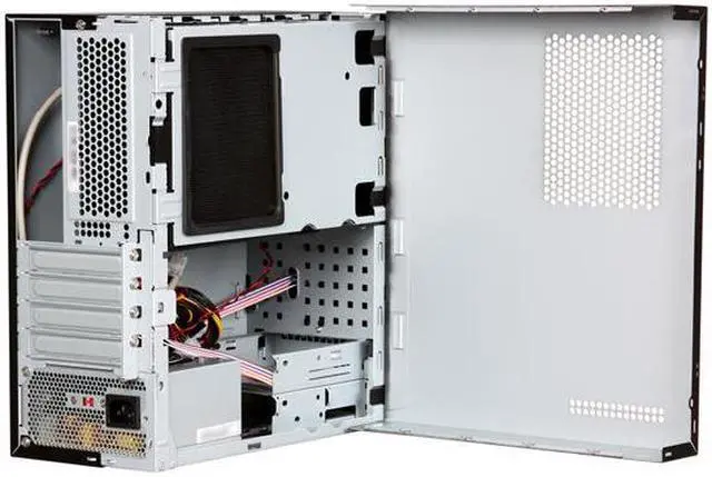 Alt view image 5 of 10 - In Win BK623.BH300TB mATX case with IP-P300BN1-0 H Haswell Ready power supply, PPCT, USB 2.0 x 4, HD audio, Air Filter