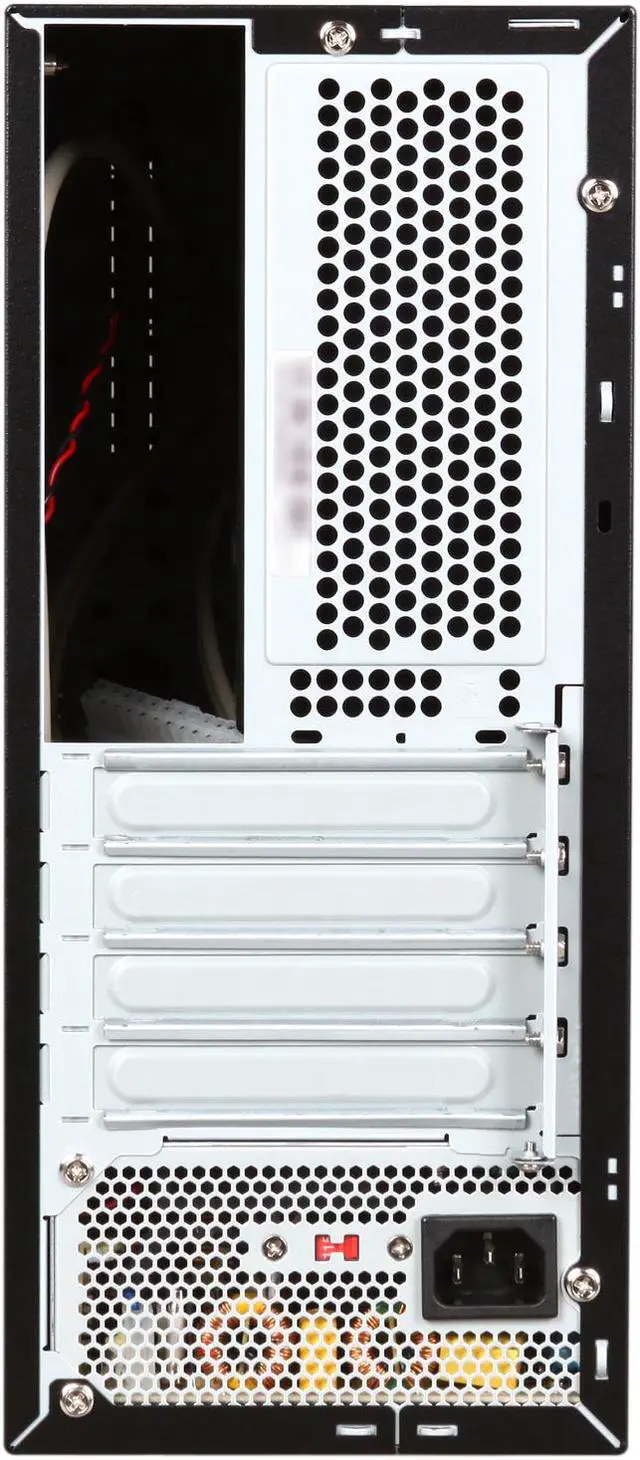 Alt view image 8 of 10 - In Win BK623.BH300TB mATX case with IP-P300BN1-0 H Haswell Ready power supply, PPCT, USB 2.0 x 4, HD audio, Air Filter