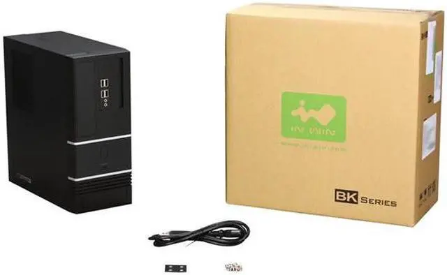 Alt view image 10 of 10 - In Win BK623.BH300TB mATX case with IP-P300BN1-0 H Haswell Ready power supply, PPCT, USB 2.0 x 4, HD audio, Air Filter
