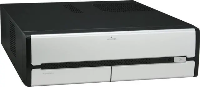 Main image of IN WIN BL634 Black / Silver Steel Micro ATX Desktop Computer Case TFX 12V PSU Power Supply