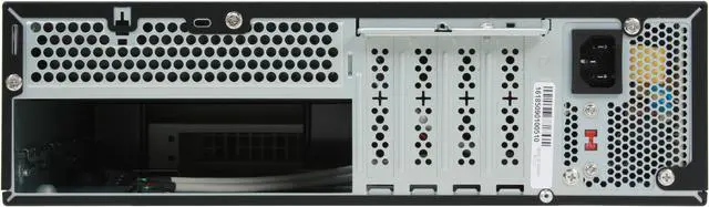 Alt view image 6 of 12 - IN WIN BL634 Black / Silver Steel Micro ATX Desktop Computer Case TFX 12V PSU Power Supply
