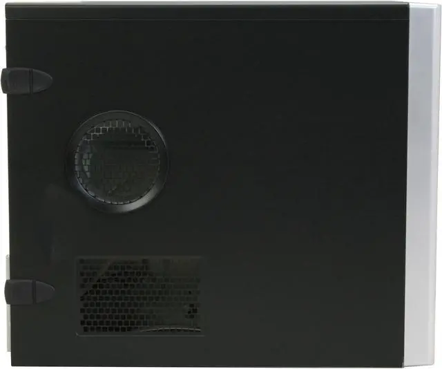 Alt view image 4 of 11 - IN WIN EM020.EJ350SLY Black Steel Micro ATX Mini Tower Computer Case 350W Power Supply