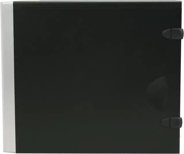 Alt view image 9 of 11 - IN WIN EM020.EJ350SLY Black Steel Micro ATX Mini Tower Computer Case 350W Power Supply
