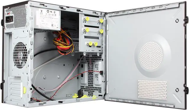 Alt view image 6 of 13 - IN WIN Z589T.CH350TB3 Black SECC Micro ATX Mini Tower Computer Case 350W Power Supply