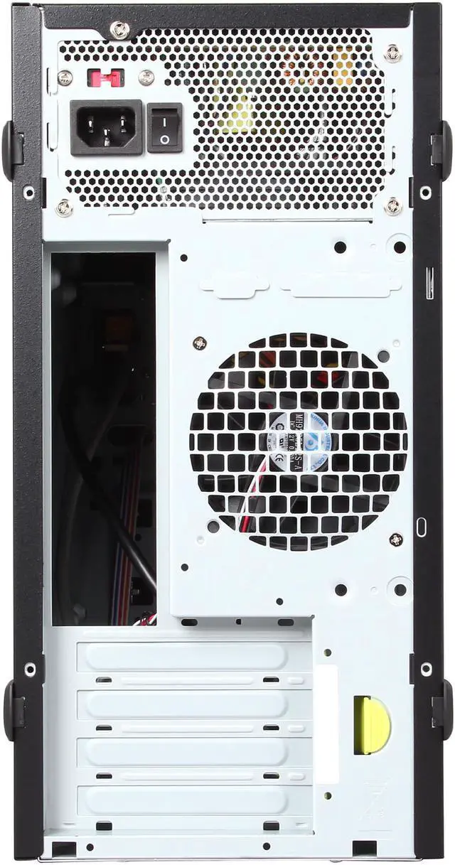 Alt view image 11 of 13 - IN WIN Z589T.CH350TB3 Black SECC Micro ATX Mini Tower Computer Case 350W Power Supply