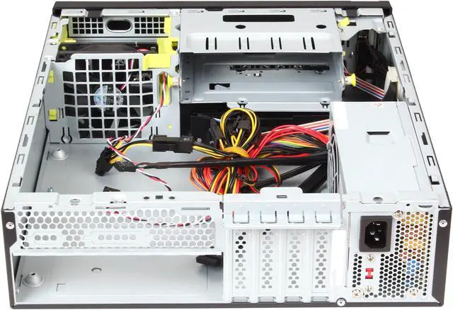 Alt view image 6 of 13 - IN WIN CE685.FH300TB3 Black Steel Micro ATX Mini Tower Computer Case comes with a 300W TFX 12V PSU 300W TFX 12V PSU Power Supply