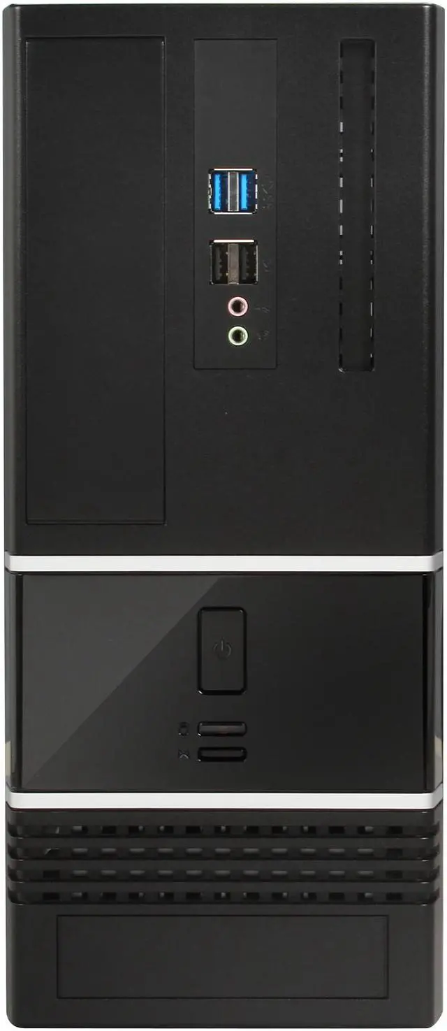 Alt view image 2 of 9 - IN WIN BK623.BH300TB3 Black 0.6mm SECC Japanese ECO Steel Micro ATX Mini Tower Computer Case SFX 12V Form Factor, 300W Power Supply
