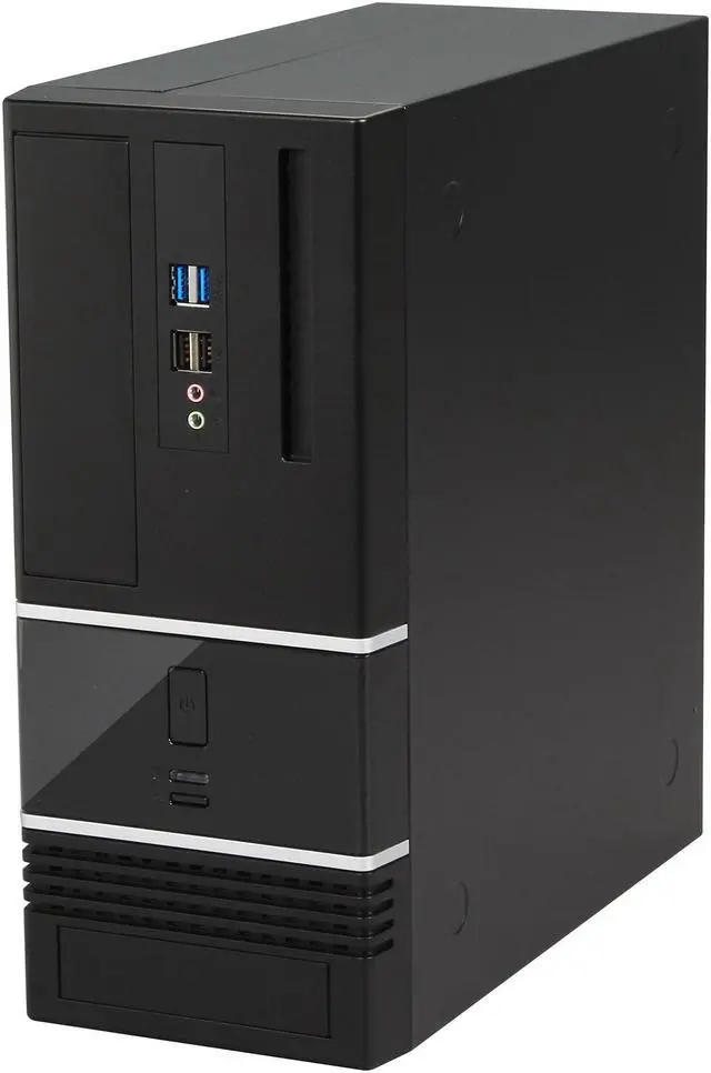 Alt view image 3 of 9 - IN WIN BK623.BH300TB3 Black 0.6mm SECC Japanese ECO Steel Micro ATX Mini Tower Computer Case SFX 12V Form Factor, 300W Power Supply