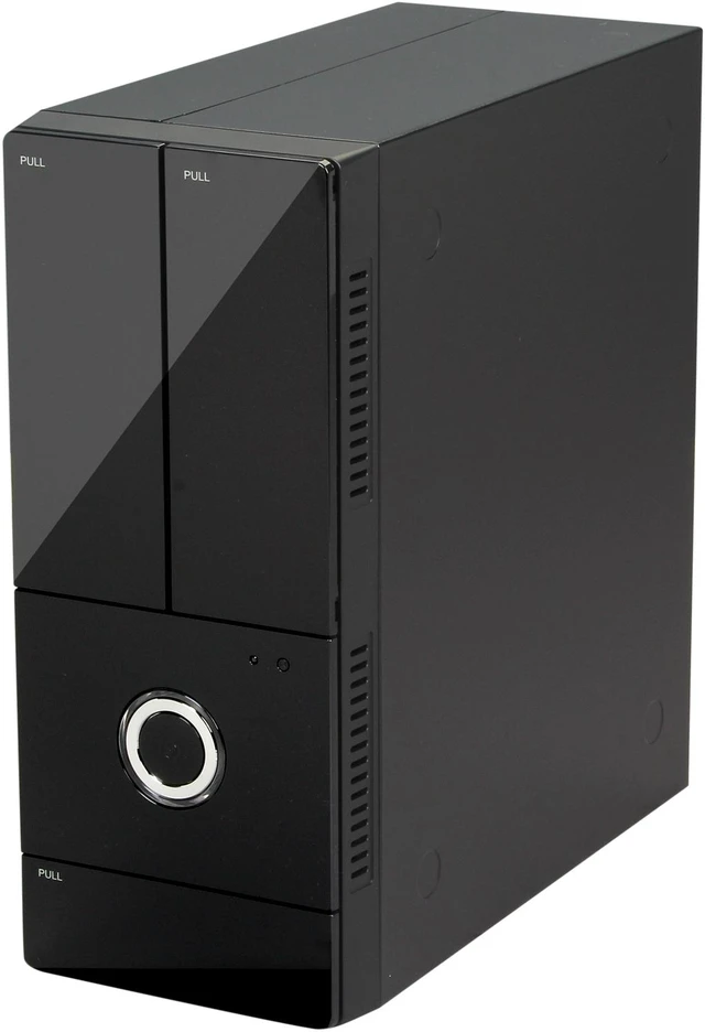 Alt view image 3 of 9 - IN WIN BK644.BH300TB3 0.6mm SECC Japanese ECO Steel Micro ATX Mini Tower Computer Case SFX 12V Form Factor, 300W Power Supply