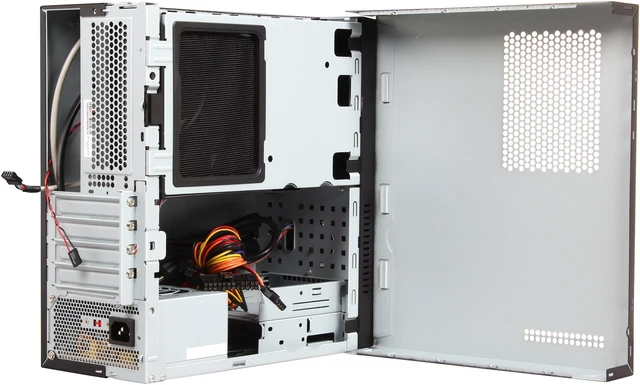 Alt view image 5 of 9 - IN WIN BK644.BH300TB3 0.6mm SECC Japanese ECO Steel Micro ATX Mini Tower Computer Case SFX 12V Form Factor, 300W Power Supply