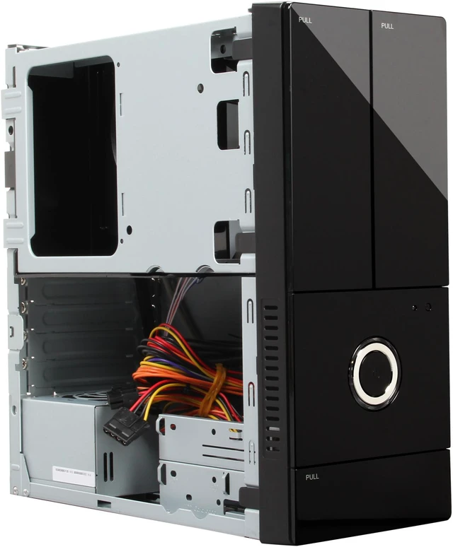 Alt view image 7 of 9 - IN WIN BK644.BH300TB3 0.6mm SECC Japanese ECO Steel Micro ATX Mini Tower Computer Case SFX 12V Form Factor, 300W Power Supply
