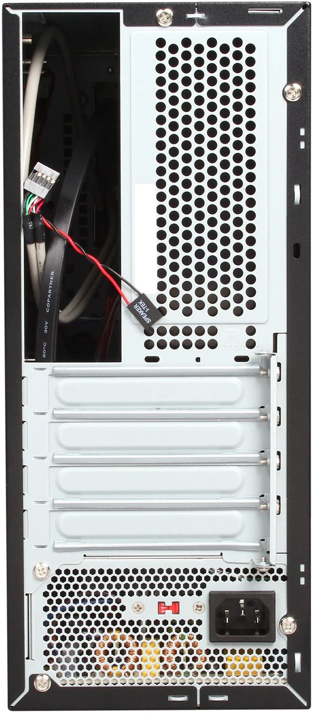 Alt view image 8 of 9 - IN WIN BK644.BH300TB3 0.6mm SECC Japanese ECO Steel Micro ATX Mini Tower Computer Case SFX 12V Form Factor, 300W Power Supply