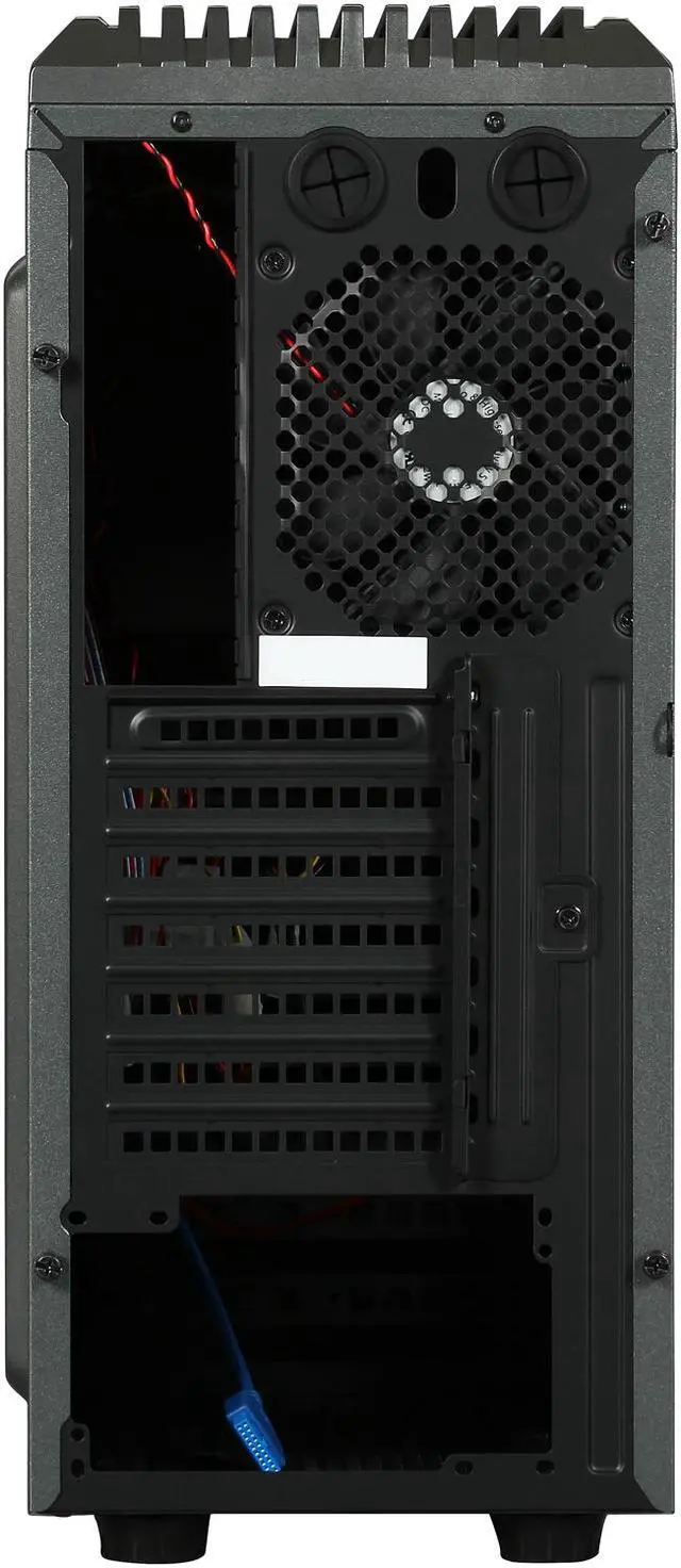 Alt view image 5 of 10 - IN WIN G7 GRAY 0.6mm SECC Steel ATX Mid Tower Computer Case, support to ATX 12V/EPS Power Supply