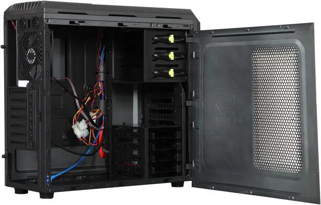 Alt view image 6 of 10 - IN WIN G7 GRAY 0.6mm SECC Steel ATX Mid Tower Computer Case, support to ATX 12V/EPS Power Supply