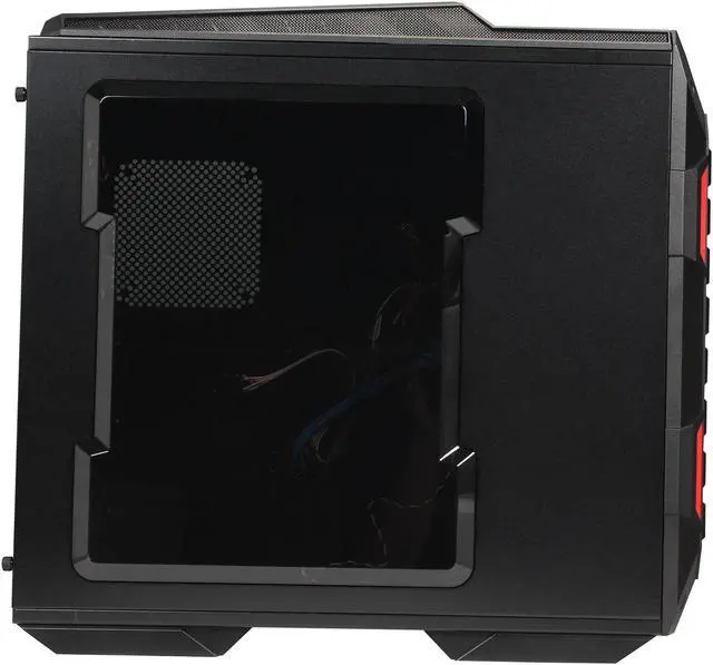 Alt view image 4 of 10 - IN WIN GRone Black SECC ATX Full Tower Computer Case ATX 12V/EPS Power Supply Compatible