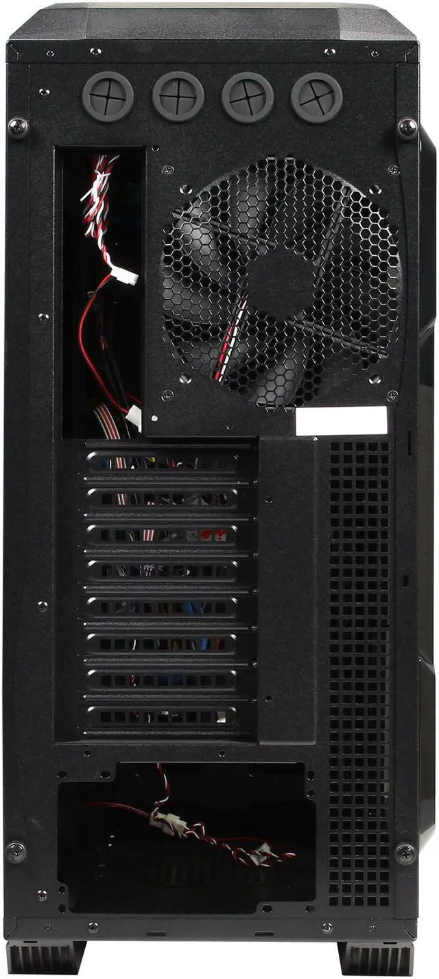 Alt view image 9 of 10 - IN WIN GRone Black SECC ATX Full Tower Computer Case ATX 12V/EPS Power Supply Compatible
