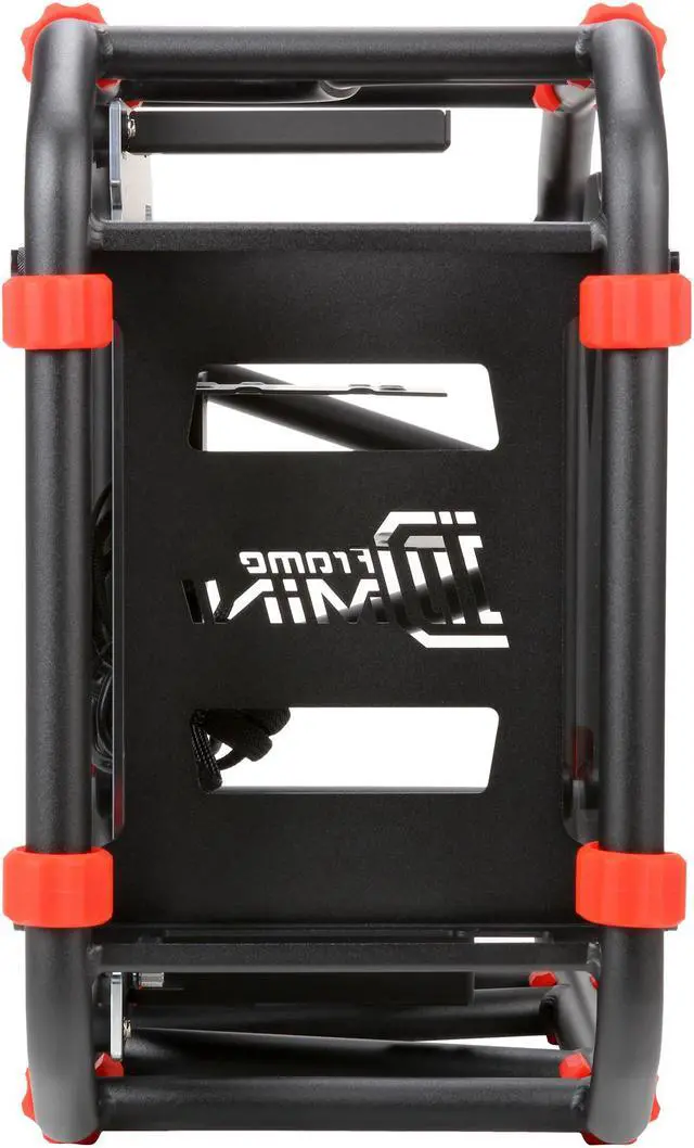 Alt view image 5 of 9 - IN WIN D-FRAME MINI BLACK Black Aluminum Computer Case Support ATX12V/EPS (Up to 220mm) Power Supply