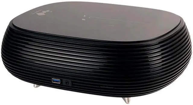 Alt view image 5 of 8 - IN WIN B1 IW-CS-B1BLK-PS200W Black Tempered Glass, ABS Mini-ITX Computer Case InWin 200W PSU Included, AC Input: 100 - 240V / 80 PLUS Gold Power Supply