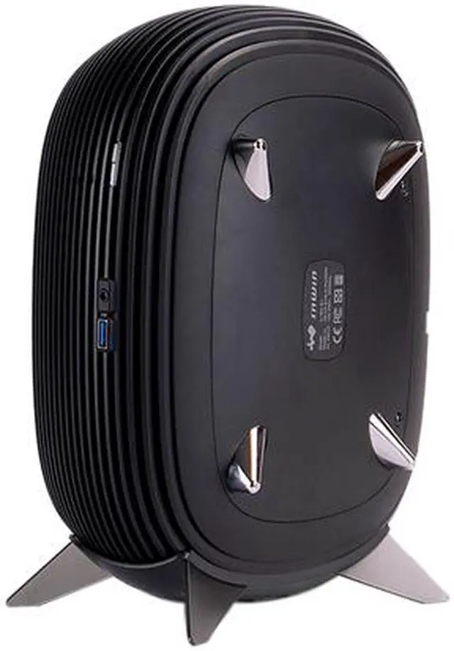 Alt view image 6 of 8 - IN WIN B1 IW-CS-B1BLK-PS200W Black Tempered Glass, ABS Mini-ITX Computer Case InWin 200W PSU Included, AC Input: 100 - 240V / 80 PLUS Gold Power Supply