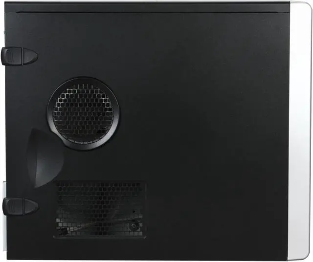 Alt view image 4 of 11 - IN WIN EM013 Black Micro ATX Mini Tower Computer Case 350W Power Supply