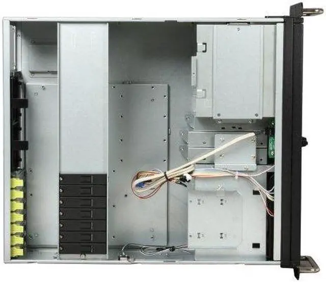 Alt view image 6 of 7 - IN WIN IW-R400-00-00 1.2mm SGCC 4U Rackmount Server Case 3 External 5.25" Drive Bays
